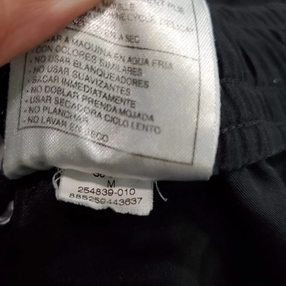 Nike Women Activewear Shorts Medium Black Logo Workout Gym Running READ